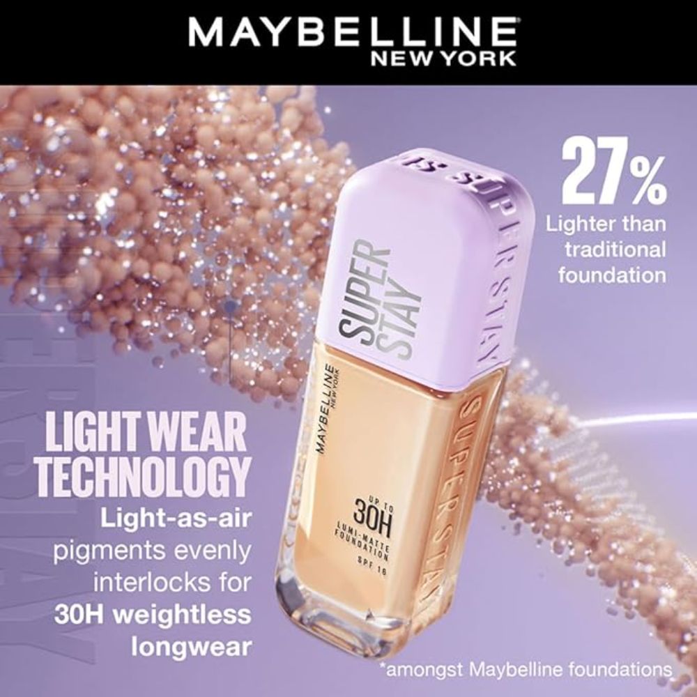 Maybelline New York Super Stay Lumi-Matte Foundation Makeup Shade - 230_img_1