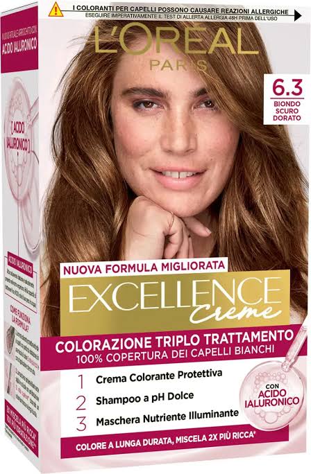 LOREAL EXCELLENCE NO 6.3 NATURAL LIGHT GOLDEN BLONDE_img_1