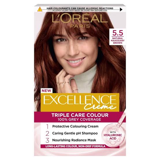LOreal Paris Excellence Creme 5.5 Natural Mahogany Brown_img_3