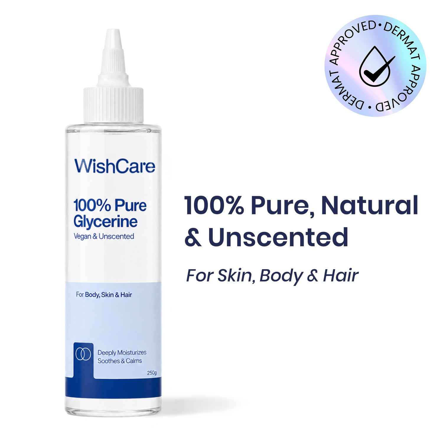 WishCare Pure & Unscented Vegetable Glycerine - 250 gms_img_3