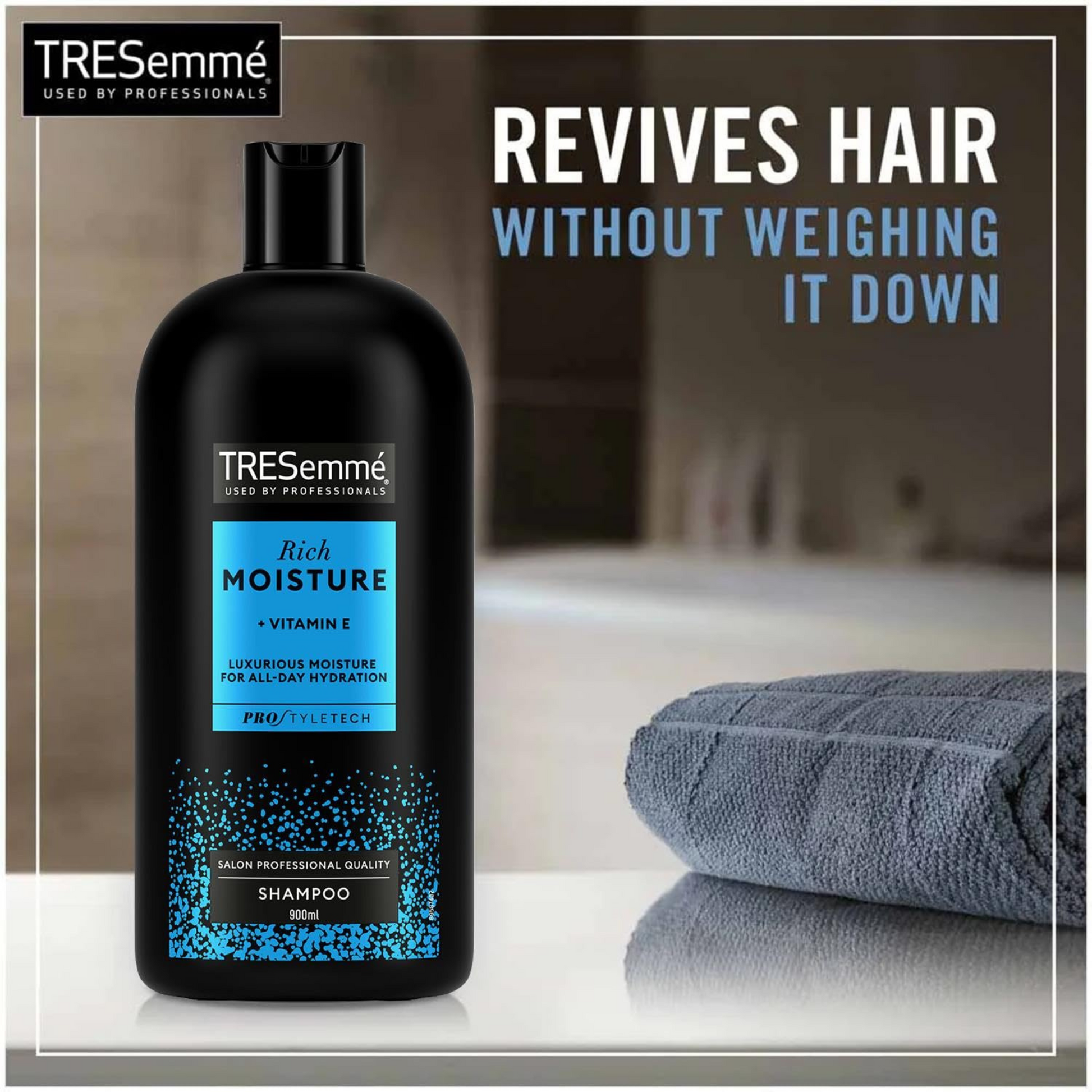 TRESemmé Rich Moisture Vitamin E Shampoo 900ml_img_0