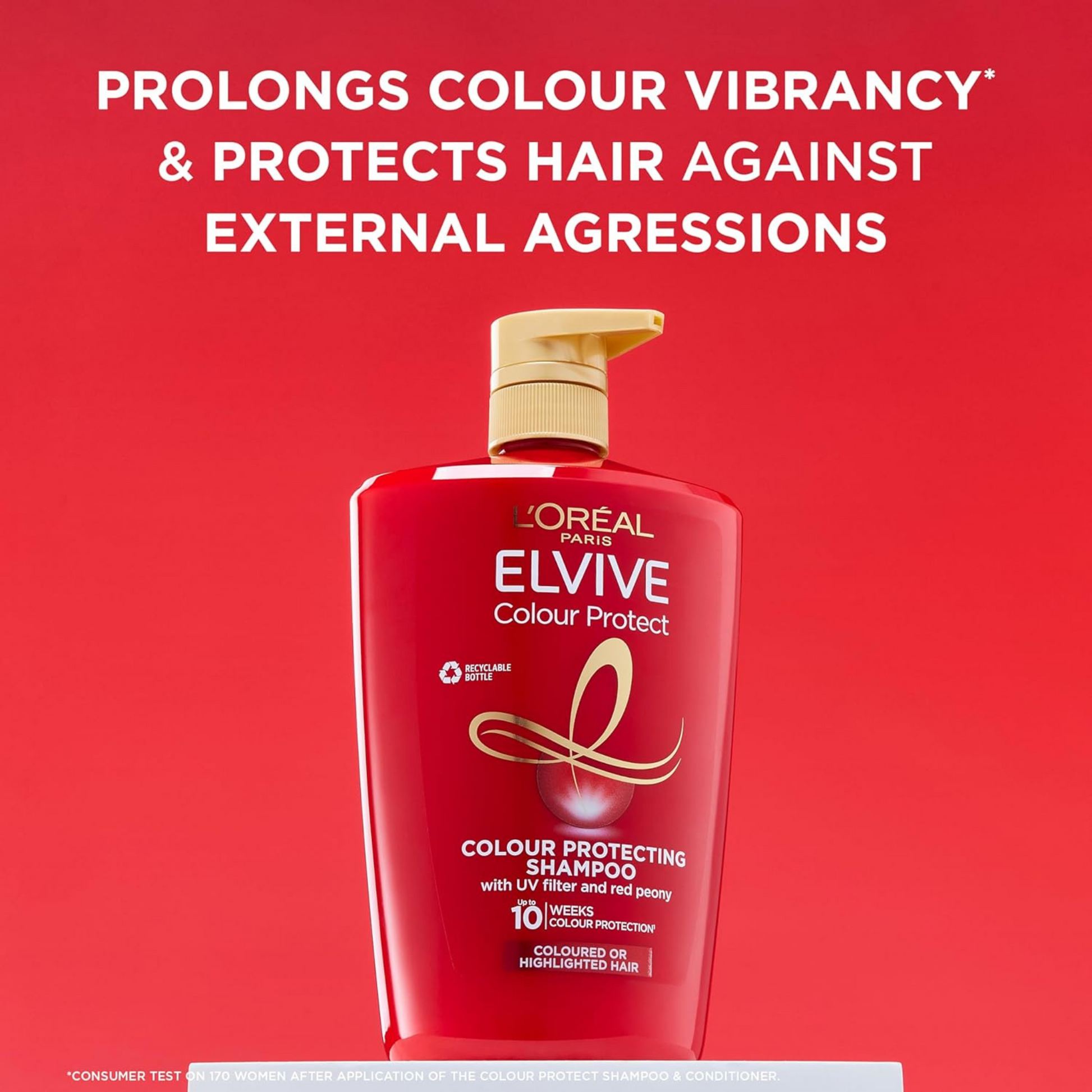 L'Oréal Paris Elvive Colour Protect Shampoo, for Coloured Hair, 1L_img_0