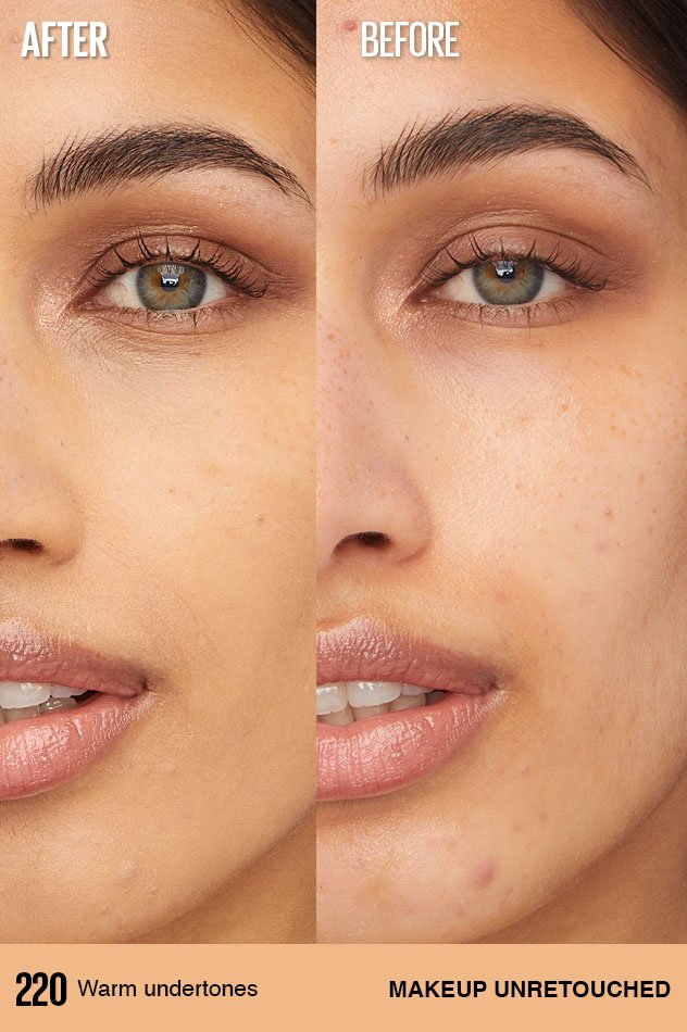 Maybelline New York Super Stay Lumi-Matte Foundation Makeup Shade - 220_img_2