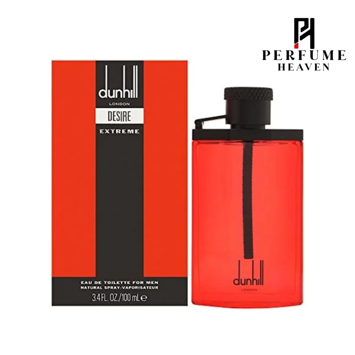 DUNHILL DESIRE RED EXTREME For Men EDT Perfume Spray (NEW) 3.4oz - 100ml