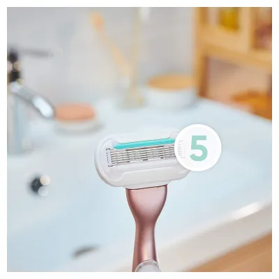 Gillette Venus Deluxe Smooth Sensitive Razor - Rose Gold_img_3