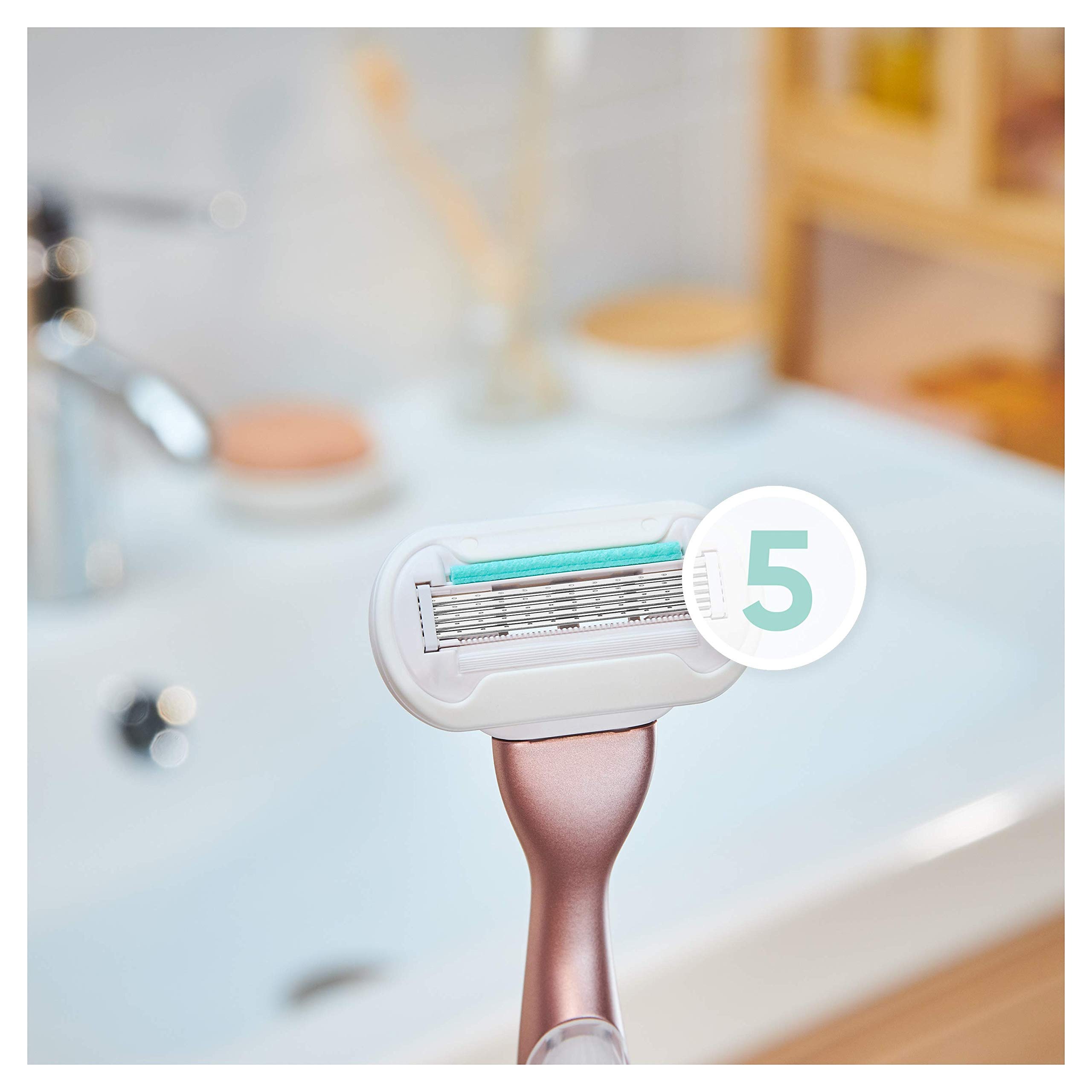 Gillette Venus Deluxe Smooth Sensitive Razor - Rose Gold_img_3