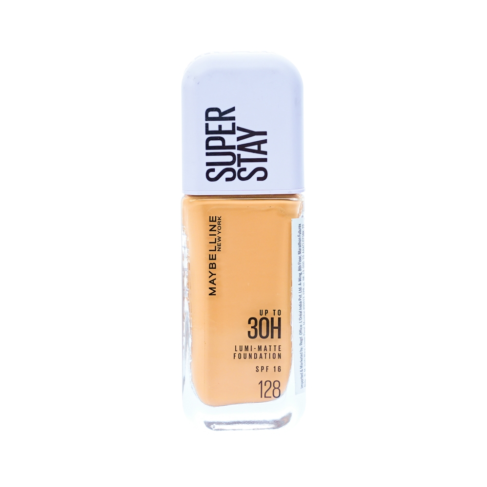 Maybelline New York Super Stay Lumi-Matte Foundation Makeup Shade - 128