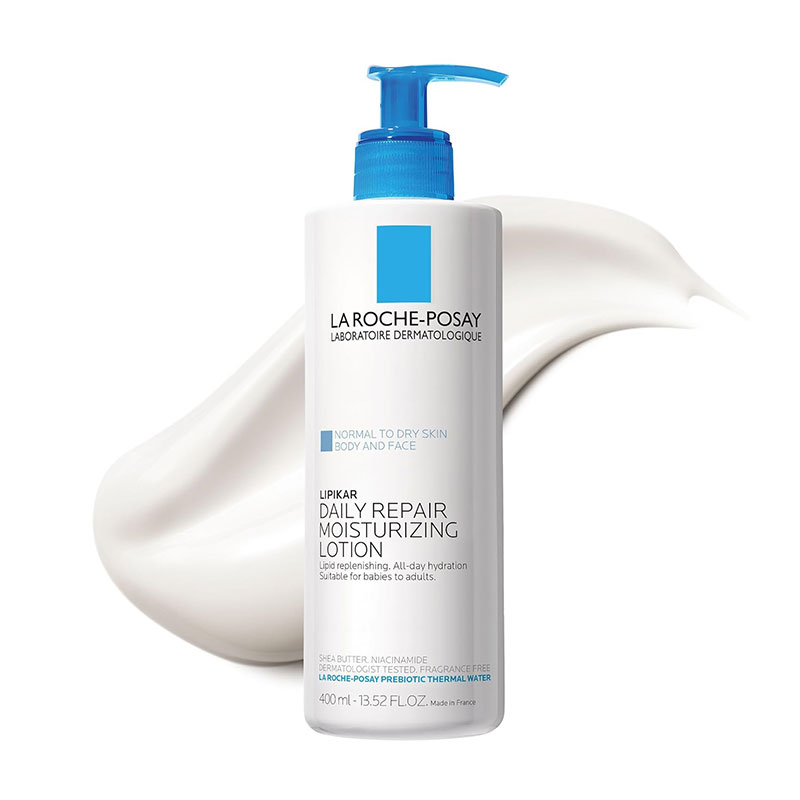 La Roche-Posay Lipikar Daily Repair Moisturizing Lotion Body & Face For Normal To Dry Skin 400ml_img_1