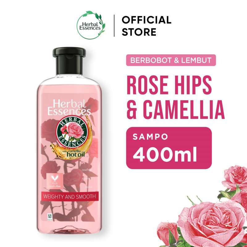 Herbal Essences Camellia Hot Oil Shampoo for Dry Hair 400ml_img_1