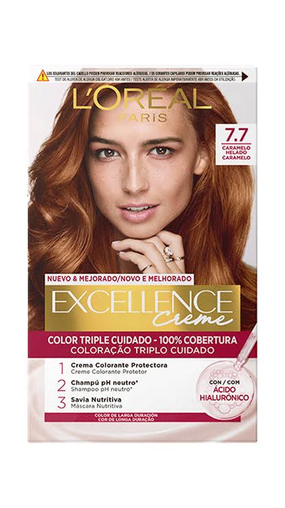 LOreal Paris Excellence Creme - 7.7 Honey Brown Hair Color_img_0