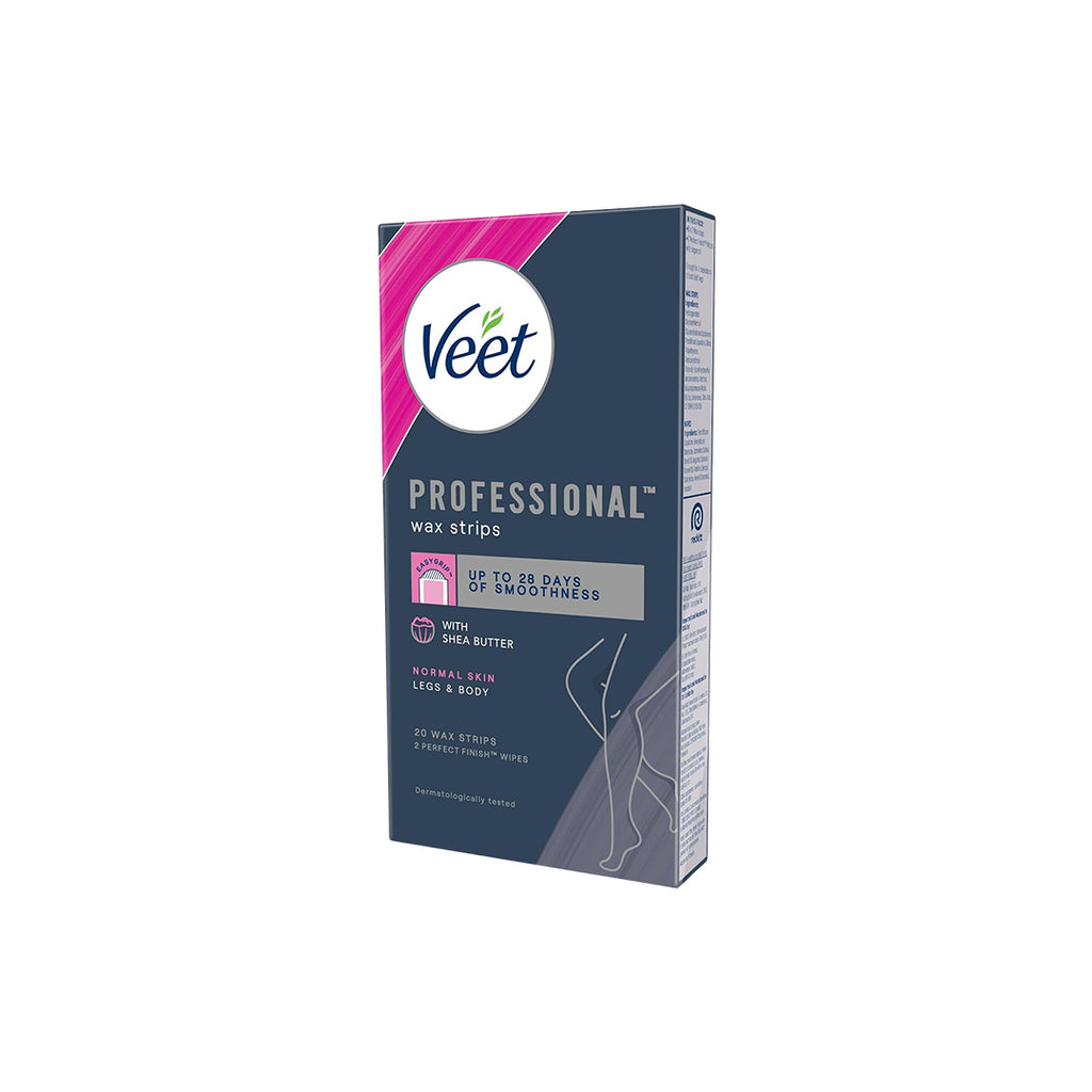 Veet Wax Strips For Normal Skin - Pack Of 20_img_1