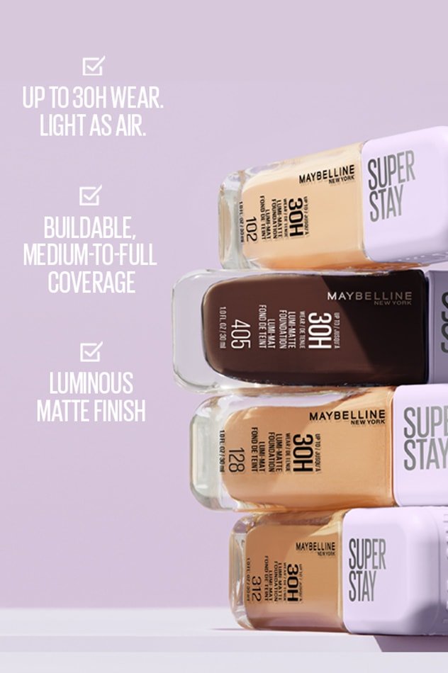 Maybelline New York Super Stay Lumi-Matte Foundation Makeup Shade - 120_img_4