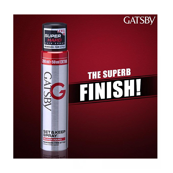 Gatsby Set & Keep Hair Spray Super Hard 66ml_img_2