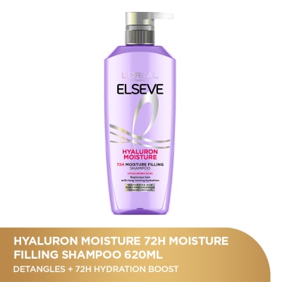 Loreal Elseve Hyaluron Moisture 72H Moisture Filling Shampoo 620ml_img_1