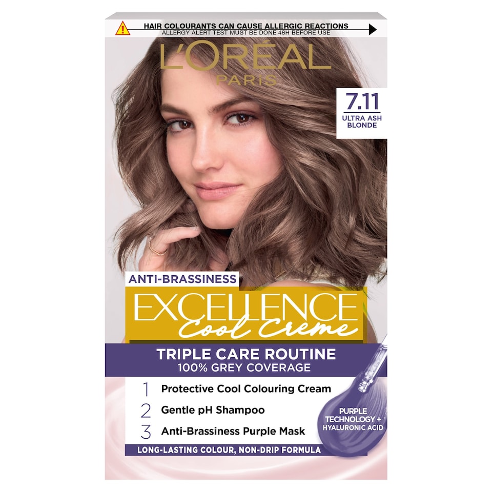L'oreal Paris Excellence Cool Creme 7.11 Ultra Ash Blonde_img_0