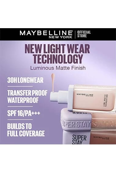 Maybelline Super Stay Lumi Matte Foundation 110_img_1