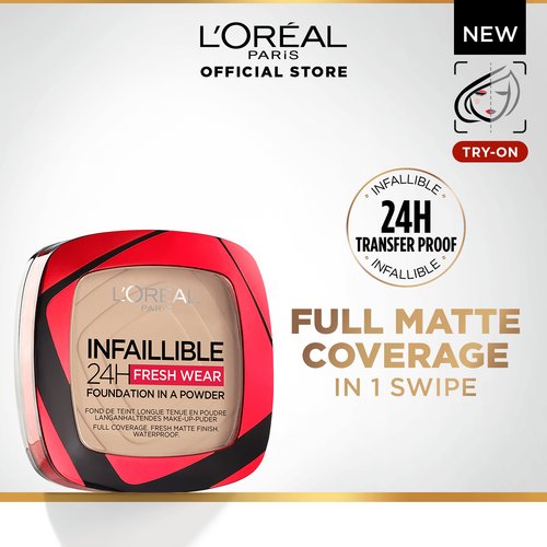 L'Oréal Paris Infallible 24H Foundation in A Powder 20 ivory_img_1