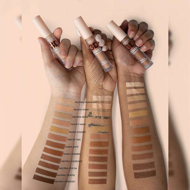 Absolute New York 3D Full Cover Concealer 5.5ml - MFDC08 Warm Caramel_img_1
