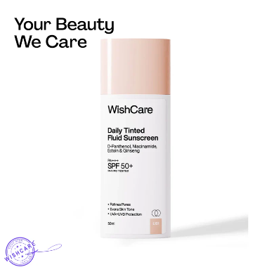 Wishcare Daily Tinted Fluid Sunscreen 50ml - Shade L101_img_0
