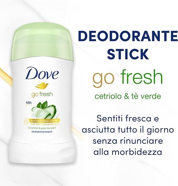 Dove Go Fresh Cucumber & Green Tea Antiperspirant Deodorant Stick 40ml_img_2