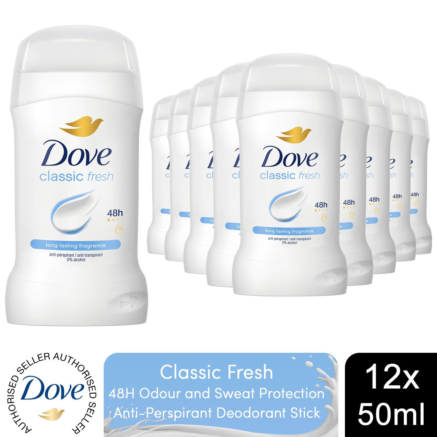 Dove Classic Fresh 48h Anti-Perspirant Deodorant Stick 50ml_img_1