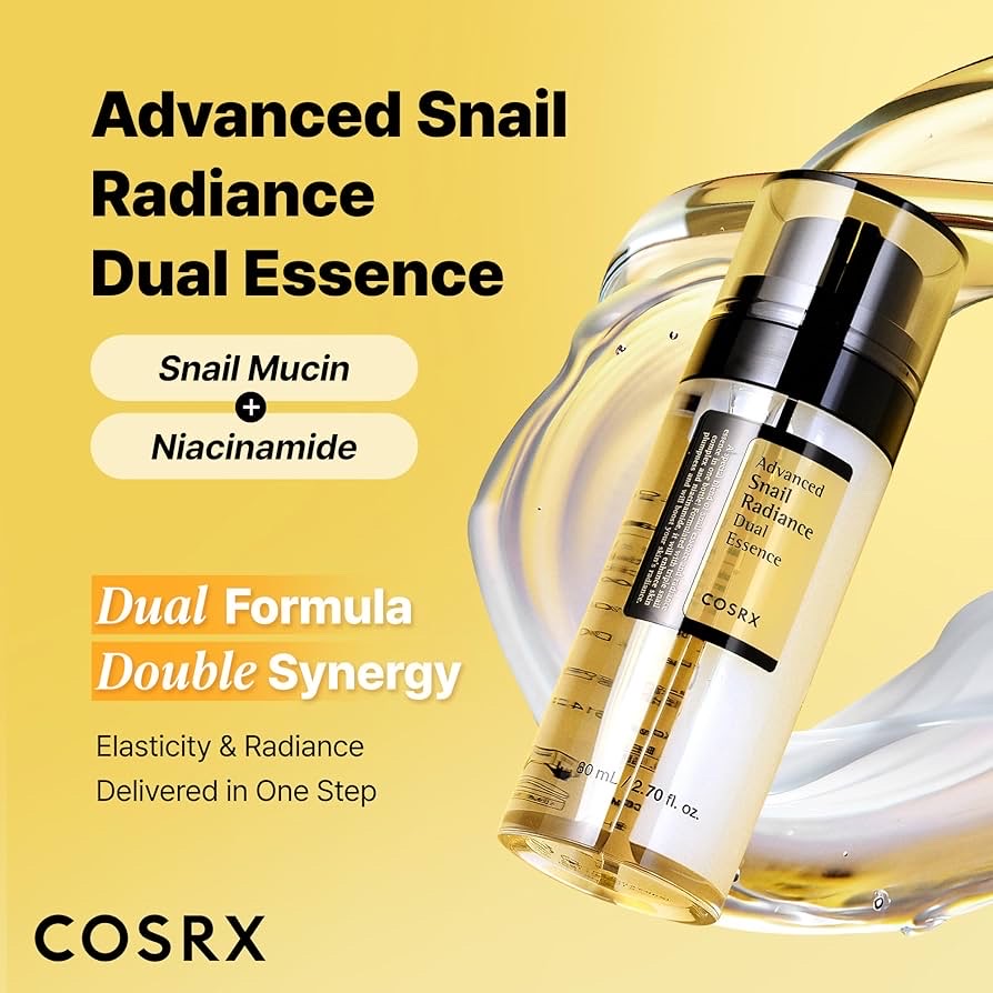 Cosrx Advanced Snail Radiance Dual Essence – 80ml_img_0