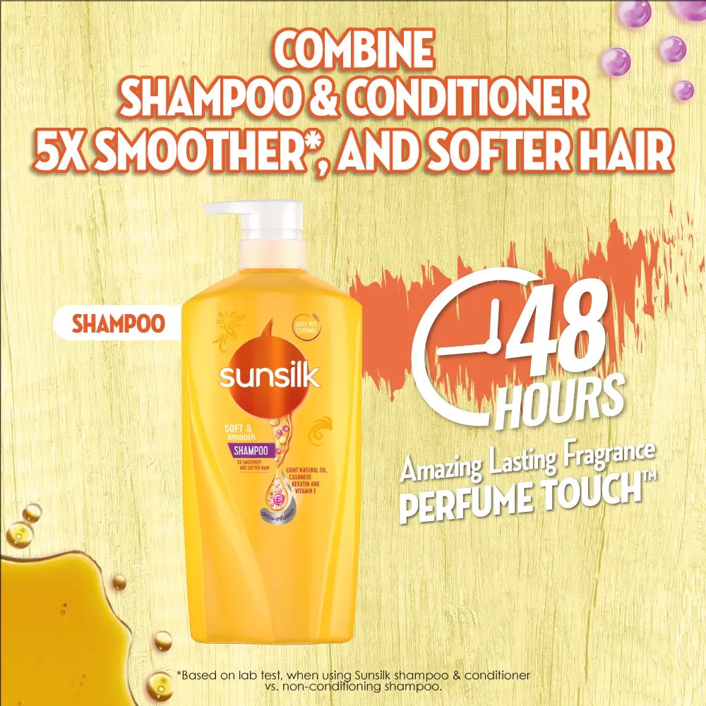 Sunsilk Co-Creations Soft & Smooth Shampoo 625ml_img_1
