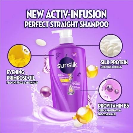 SUNSILK Perfect Straight Shampoo 625ml_img_2