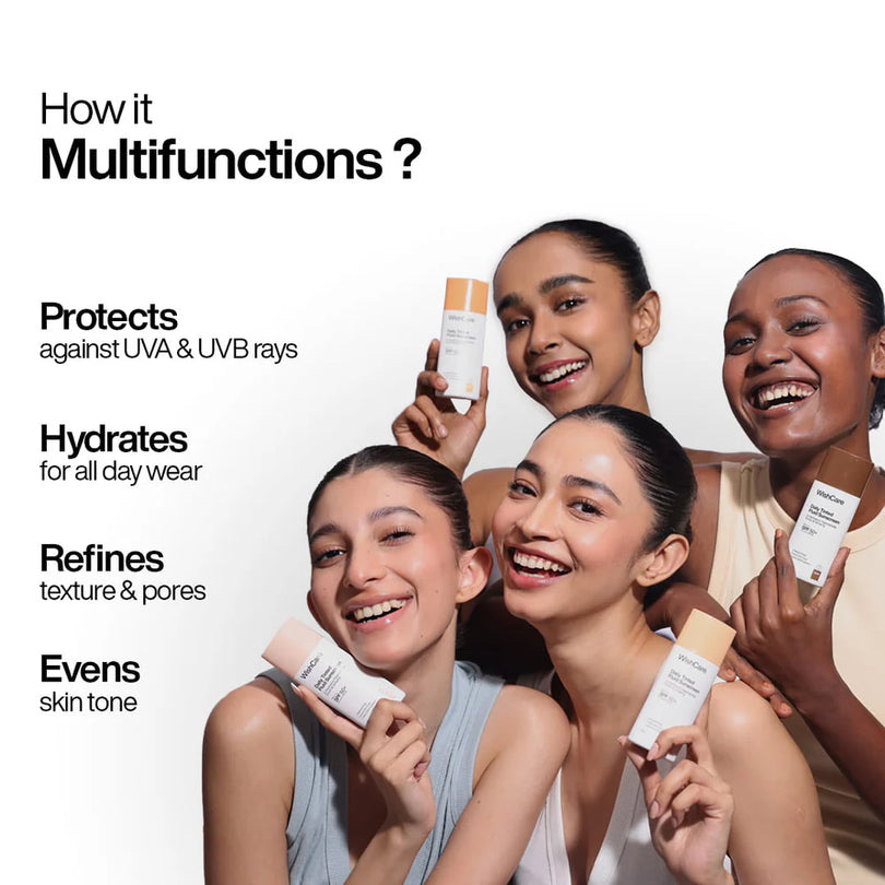 Wishcare Daily Tinted Fluid Sunscreen 50ml - Shade L102_img_1