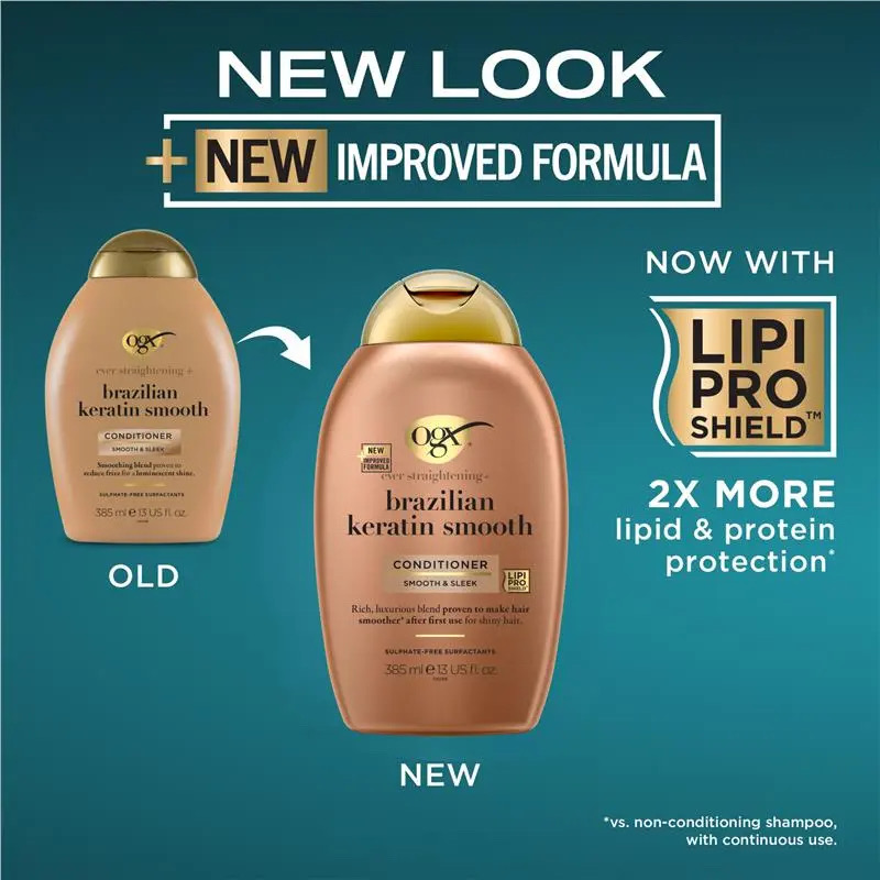 Conditioner OGX Brazilian Keratin Smooth Conditioner – 385ml_img_0