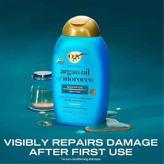 OGX Renewing + Moroccan Argan Oil Shampoo Repairing (385ml)_img_1