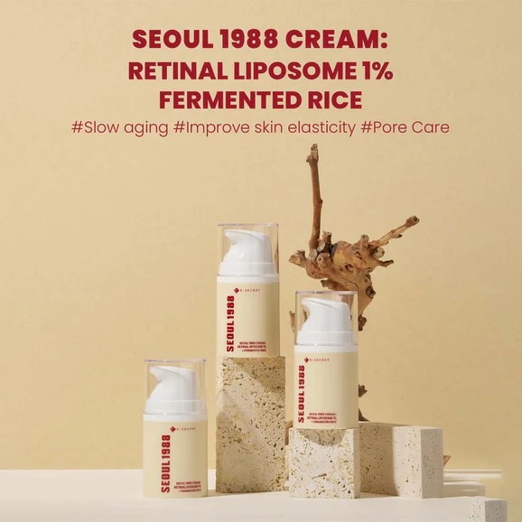 K-SECRET SEOUL 1988 Cream : Retinal Liposome 1% + Fermented Rice_img_1