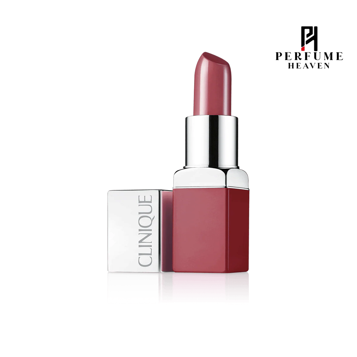 Clinique pop lip colour + primer rouge intense + base Lipstick_img_0
