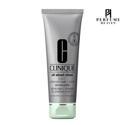 Clinique All About Clean™ 2-in-1 Charcoal Mask + Scrub