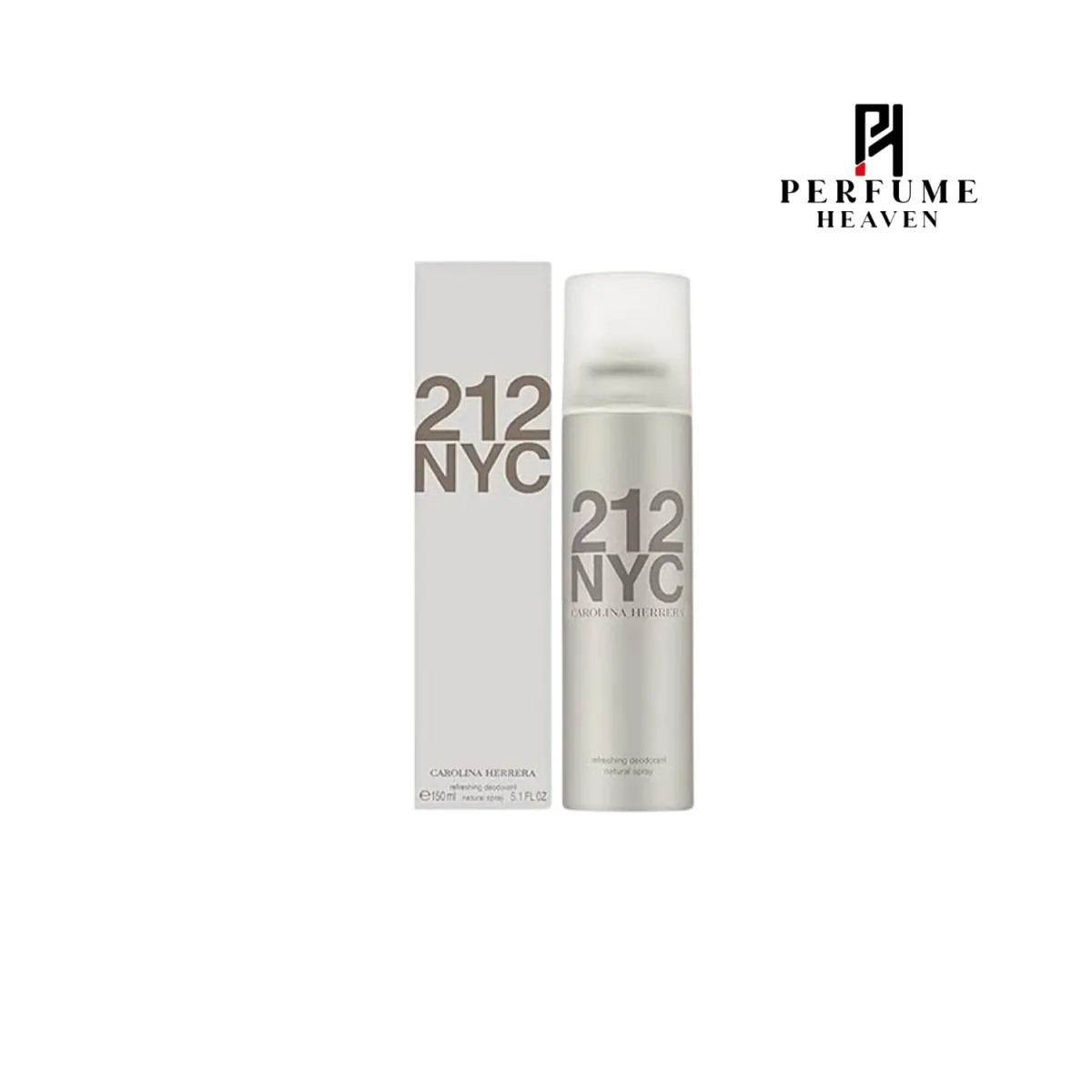 Carolina Herrera 212 NYC Refreshing Deodorant Natural Spray 150ml