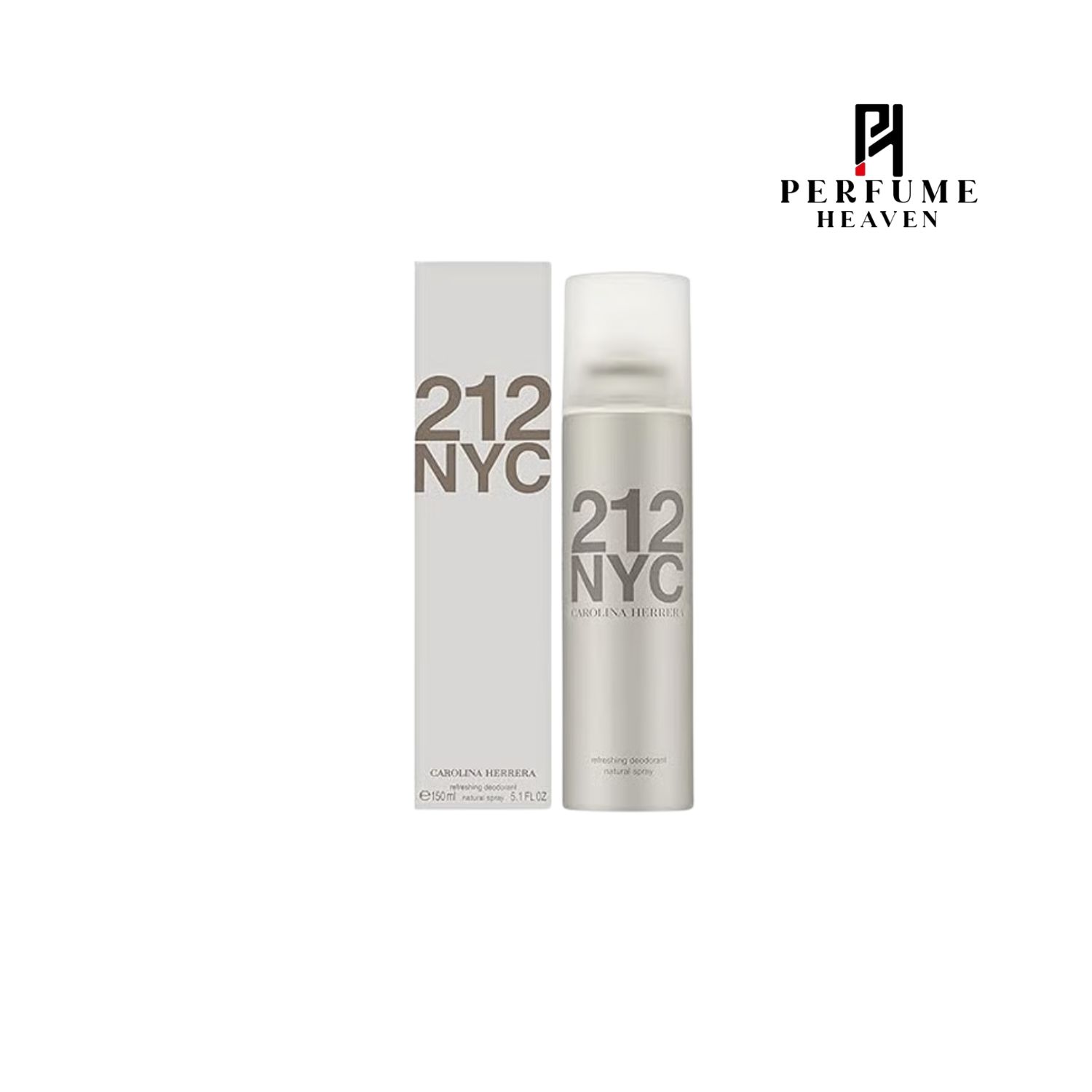 Carolina Herrera 212 NYC Refreshing Deodorant Natural Spray 150ml