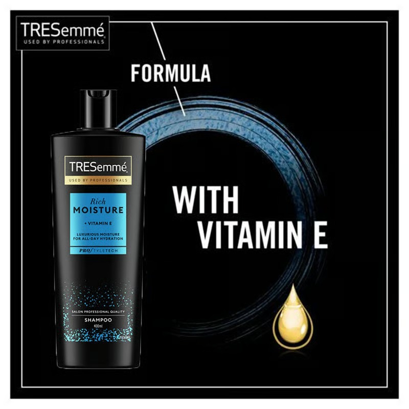 Tresemme Rich Moisture Vitamin E Shampoo 400ml_img_1