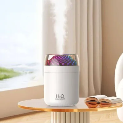D16 Air Humidifier with Night Light — 180 ML Ultrasonic Cool Mist Humidifier & Aromatherapy Diffuser_img_0