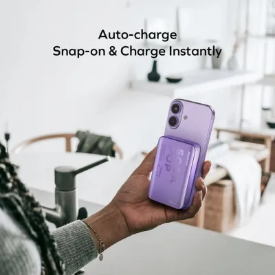 Momax 1-Power Pass Soda Pop Magnetic Wireless Power Bank 10000mah – Blue_img_1