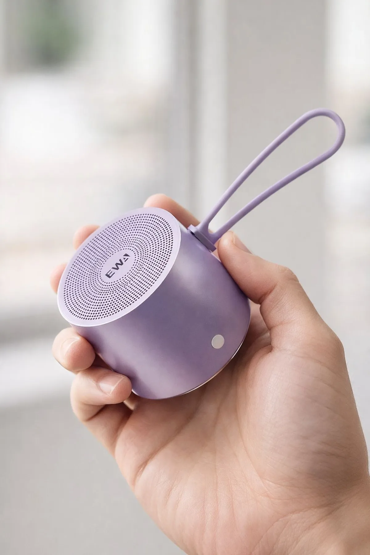EWA A127 Compact 5W Metal Mini Bluetooth Speaker – Purple