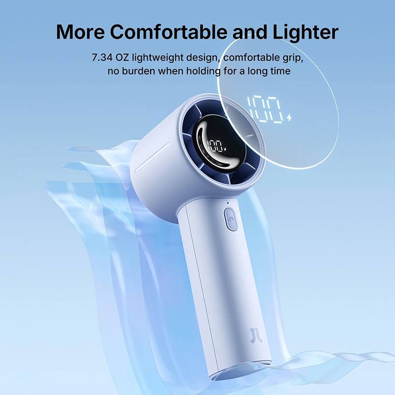 JisuLife Handheld Fan Life10 – 4000mAh Battery (BLUE)
