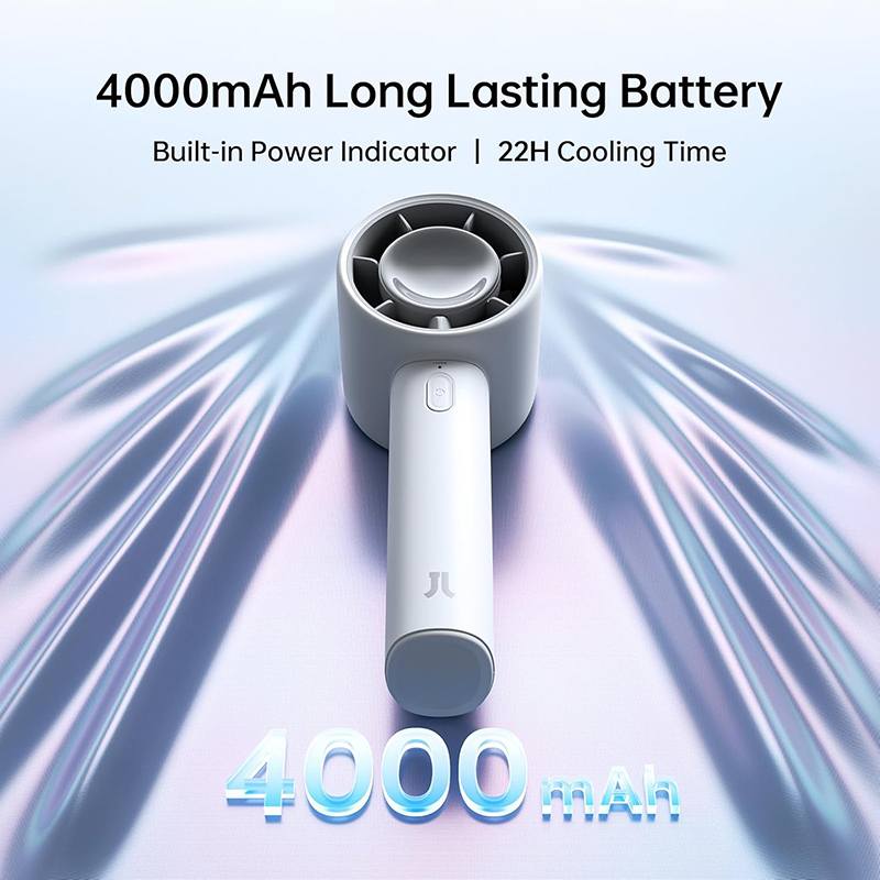 JisuLife Handheld Fan Life10 – 4000mAh Battery (BLUE)_img_2