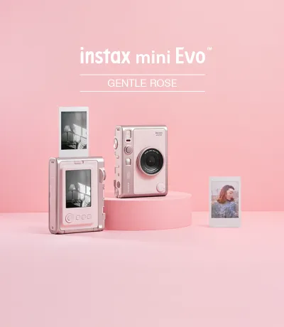 FUJIFILM instax mini EVO Hybrid Instant Camera (Gentle Rose)_img_1