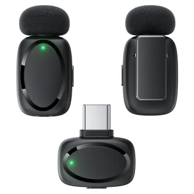 Acefast R2 Wireless Lavalier Microphone – Dual Mic_img_1