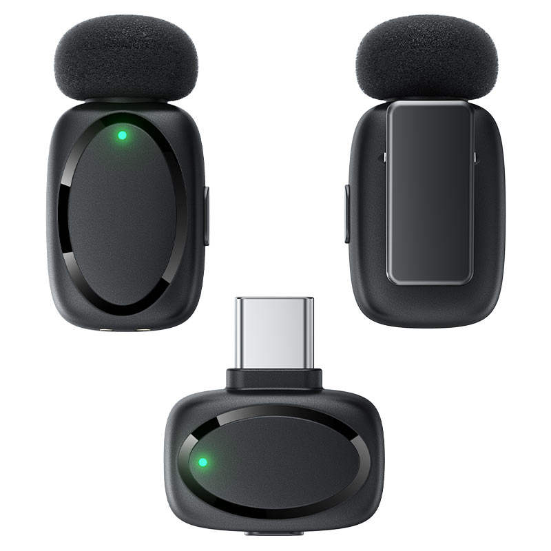 Acefast R2 Wireless Lavalier Microphone – Dual Mic_img_1
