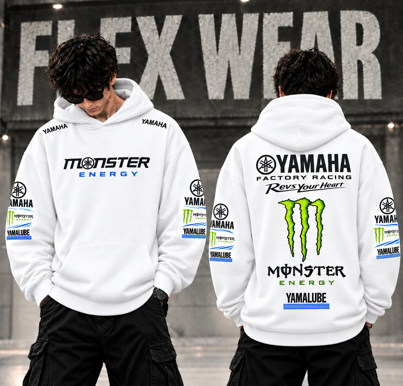 Yamaha Monster Edition Oversized Hoodie