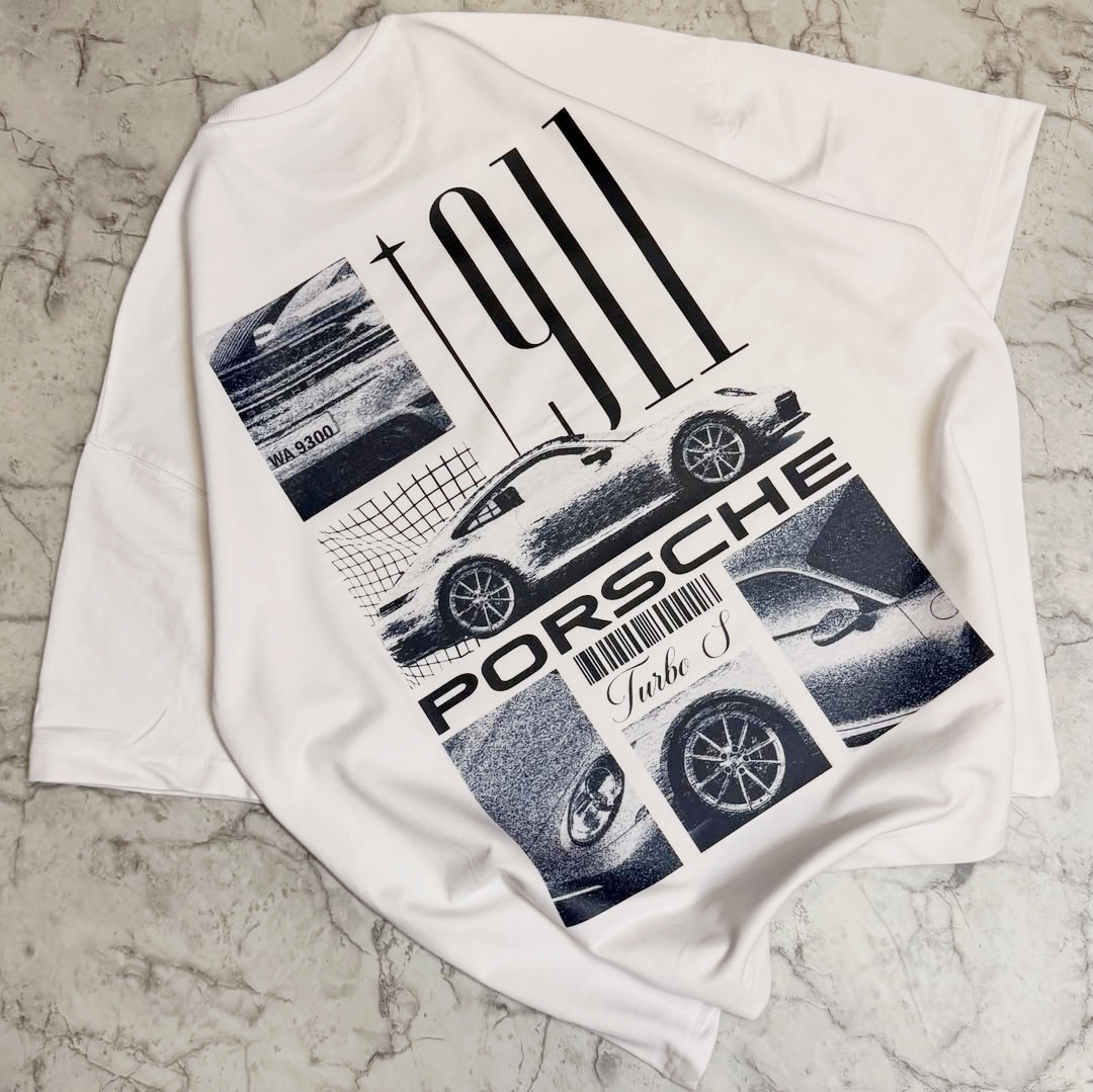 Porsche Drop Shoulder T-Shirt