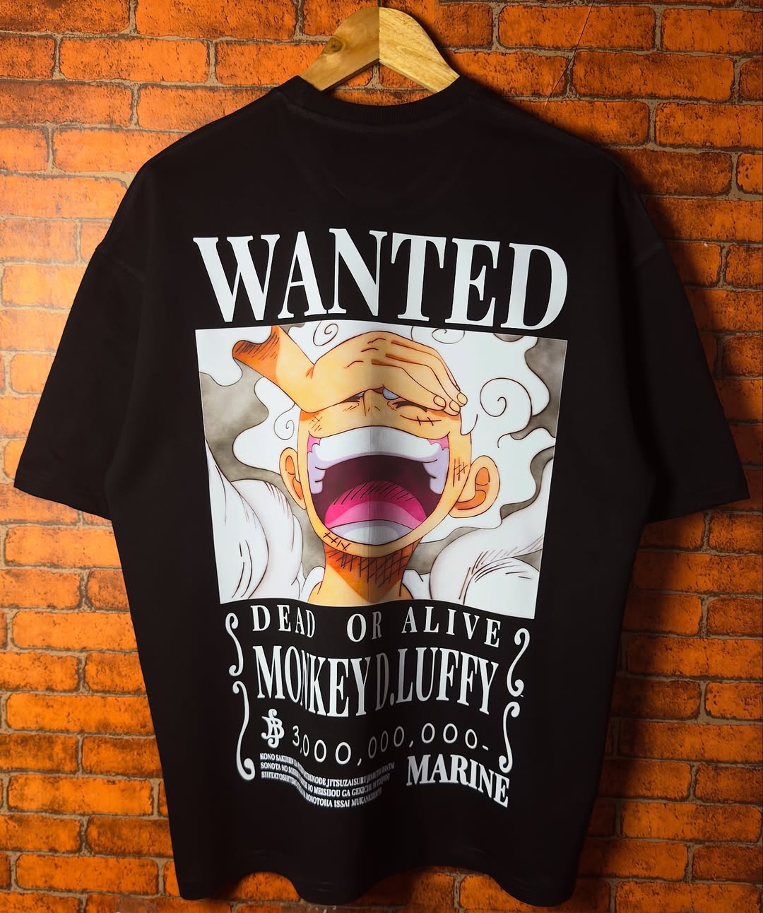 One Piece Drop Shoulder T-Shirt