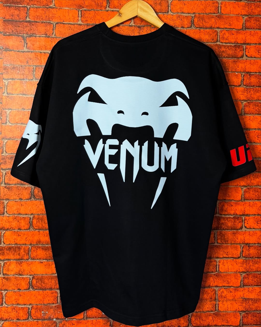 Venom Drop Shoulder T-Shirt (Black)