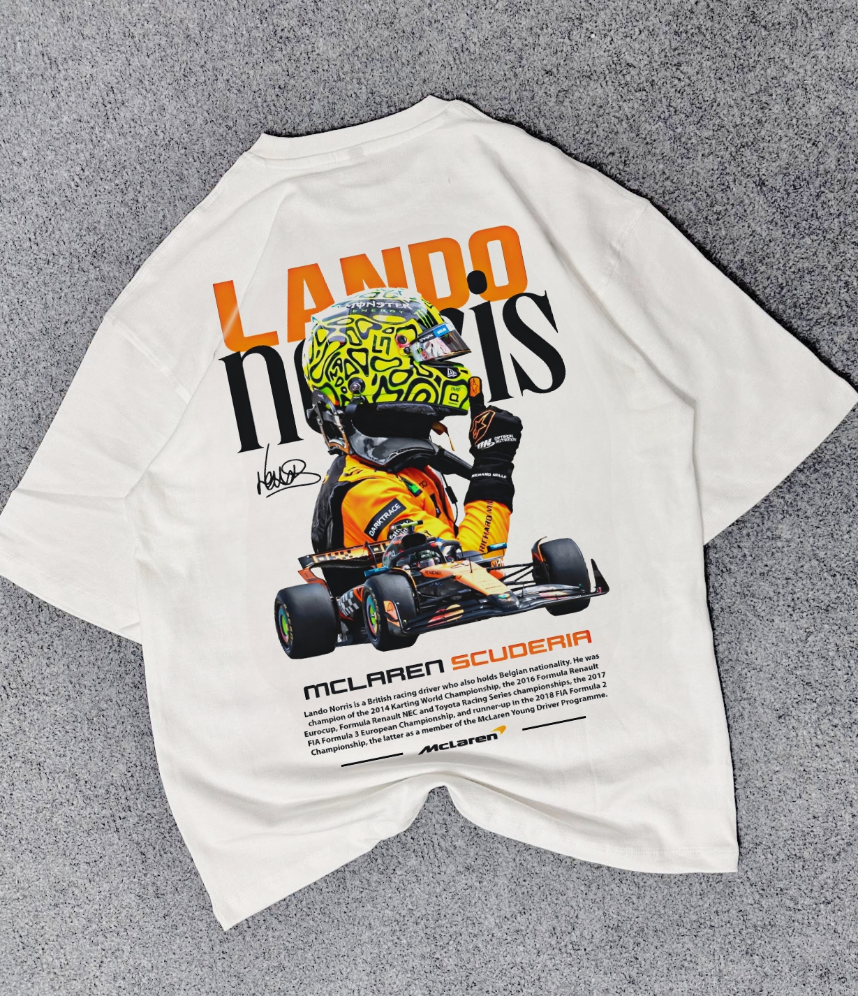 Mclaren Drop Shoulder T-Shirt